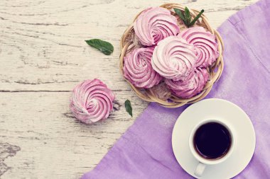 Ev yapımı şekerlemeler. Pembe şekerleme. 