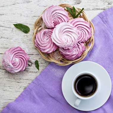 Ev yapımı şekerlemeler. Pembe şekerleme. 