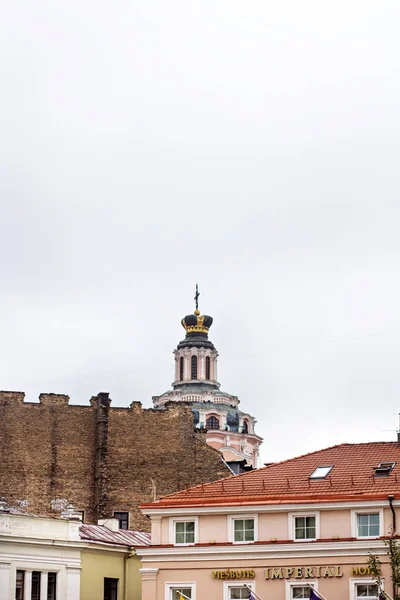 Starożytne ulice miasta Wilno — Zdjęcie stockowe