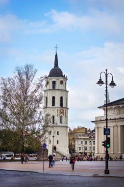 Vilnius şehrinin antik sokakları