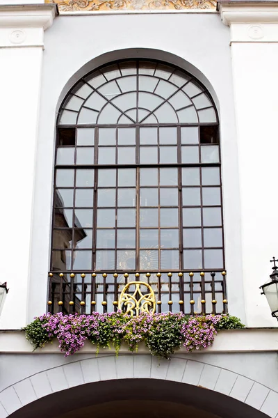 Capela com ícone em Vilnius . — Fotografia de Stock
