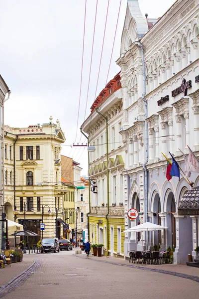 Starożytne ulice miasta Wilno — Zdjęcie stockowe
