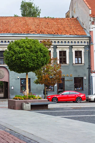 Древние улицы Вильнюса — стоковое фото