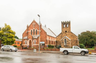 Greytown, Güney Afrika - 22 Mart 2018: tarihi Metodist 1877, Kwazulu-Natal eyaletinde Greytown yılında inşa edilen kilise,