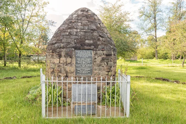 Himeville Afrique Sud Mars 2018 Monument Jardin Souvenir Teigne Himeville — Photo