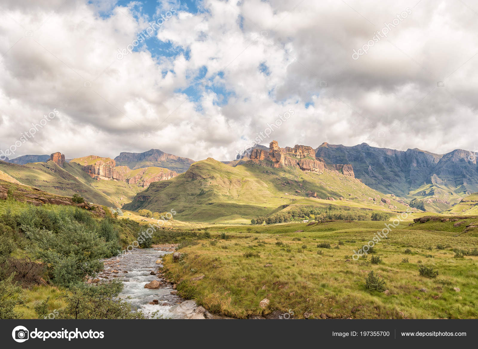 Garden Castle Drakensberg Underberg Hermits Wood Camp Site Visible