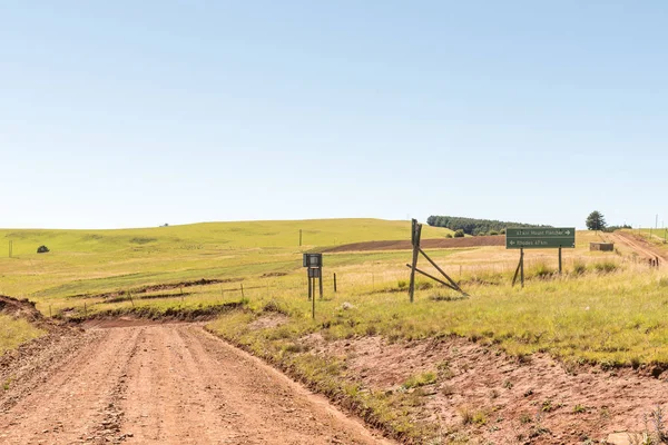 Junction Roads R396 D8018 Elands Height Eastern Cape Province South — Stock Photo, Image