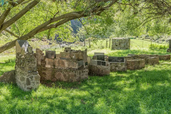 Naudes Nek Pass Jižní Afrika Března 2018 Naude Rodinný Památník — Stock fotografie