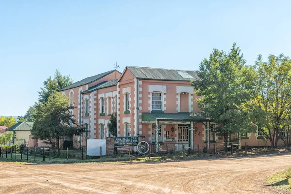 Barkly Východ Jižní Afrika Března 2018 Pouliční Scéna Historická Restaurace — Stock fotografie