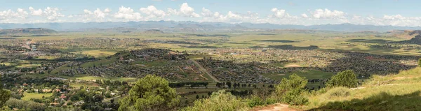 Ficksburg África Sul Março 2018 Uma Vista Aérea Meqheleng Ficksburg — Fotografia de Stock