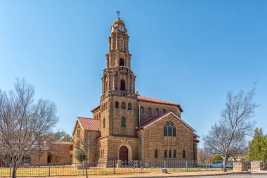 Kroonstad. Güney Afrika, 30 Temmuz 2018: Hollanda Reform Anne Kilisesi Kroonstad-North, Kroonstad, bir kasaba ücretsiz devlet Province, Güney Afrika için