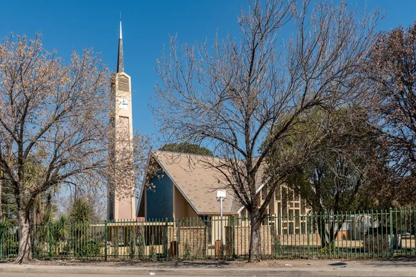 Koppies África Sul Julho 2018 Igreja Reformada Holandesa Koppies Uma — Fotografia de Stock