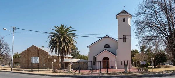 Parys Sudáfrica Agosto 2018 Panorama Iglesia Reformada Holandesa Sala Parys — Foto de Stock