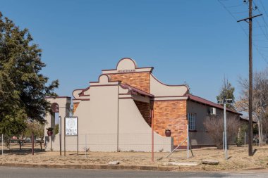 Vredefort, Güney Afrika, 2 Ağustos 2018: Netherdutch Reform Kilisesi, Vredefort ücretsiz devlet il il içinde