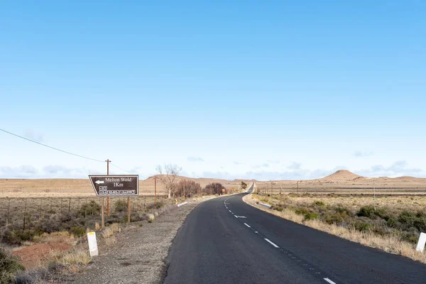 Victoria West South Africa August 2018 Landscape Road R63 Victoria — Stock Photo, Image