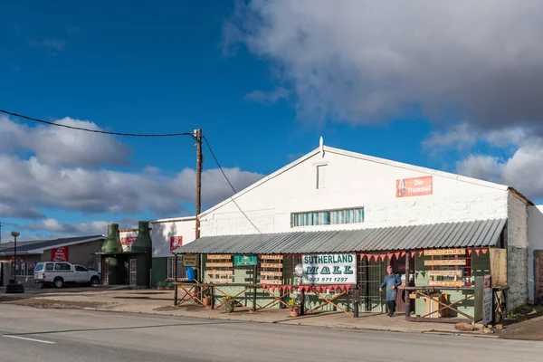 Suterlândia África Sul Agosto 2018 Shopping Sutherland Província Cabo Norte — Fotografia de Stock