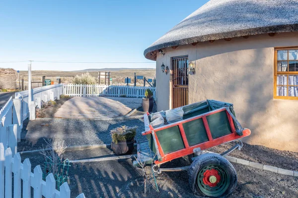 Sutherland Sudáfrica Agosto 2018 Una Exhibición Sterland Caravan Park Sutherland — Foto de Stock