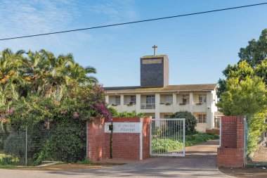 Stellenbosch, Güney Afrika, 15 Ağustos 2018: Stellenbosch, Batı Cape Province yakınındaki St Vincent Roma Katolik Manastırı