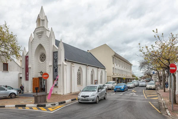 Stellenbosch África Sul Agosto 2018 Gallery University Stellenbosch Uma Igreja — Fotografia de Stock