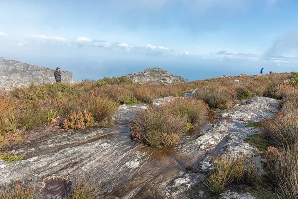 Cape Town Afrique Sud Août 2018 Vue Sur Sommet Montagne — Photo