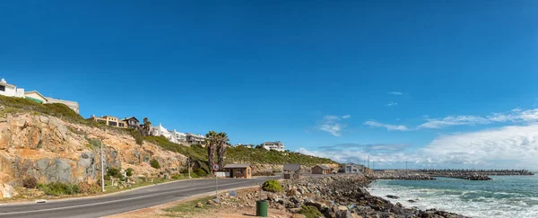 Yzerfontein Südafrika August 2018 Eine Panoramische Küstenszene Yzerfontein Der Atlantischen — Stockfoto