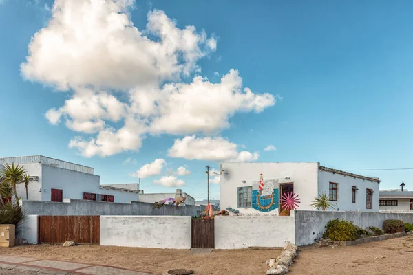 Paternoster África Sul Agosto 2018 Uma Cena Rua Com Uma — Fotografia de Stock