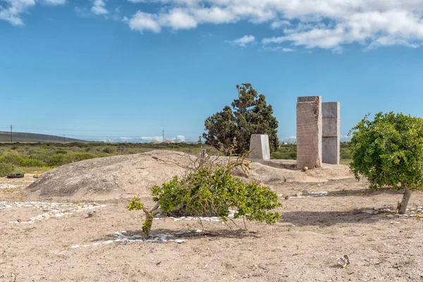 セント ヘレナ島湾 南アフリカ共和国 2018 バスコ ガマ記念碑 ヘレナ湾大西洋の海の海岸に — ストック写真