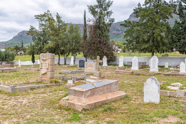Piketberg Zuid Afrika Augustus 2018 Een Historische Begraafplaats Piketberg Swartland — Stockfoto