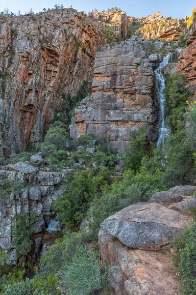 Cascade Middelberg Algérie Dans Les Montagnes Cederberg Afrique Sud — Photo