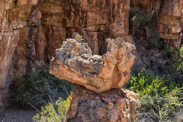 Formaciones Rocosas Truitjieskraal Las Montañas Cederberg Provincia Occidental Del Cabo — Foto de Stock