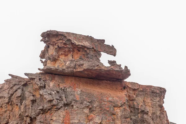 케이프 베르크 산맥에 트루치 에스크랄 암석층 — 스톡 사진