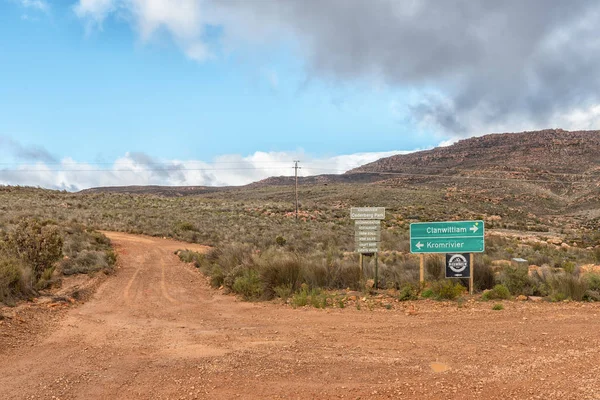 Kromrivier Africa Sud August 2018 Opriți Drumul P1487 Parcul Kromrivier — Fotografie, imagine de stoc