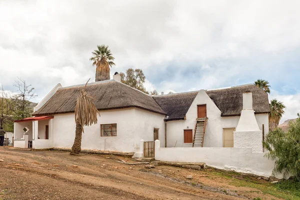 Wupperthal Sydafrika Augusti 2018 Historisk Byggnad Med Ett Loft Wupperthal — Stockfoto