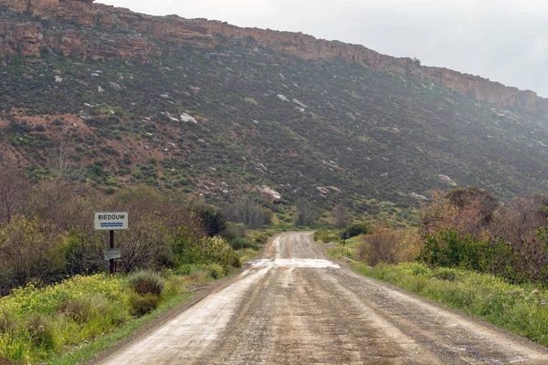 Bridge Biedouw River Mertenhof Road Wupperthal Clanwilliam Cederberg Mountains Western — Stock Photo, Image