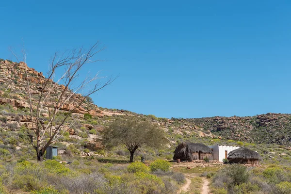 Ruta Herencia Rooibos Sudáfrica Agosto 2018 Casas Trabajadores Agrícolas Ruta — Foto de Stock