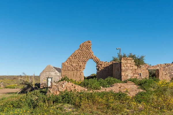 Nieuwoudtsville Sudáfrica Agosto 2018 Una Ruina Histórica Granja Matjiesfontein Provincia — Foto de Stock