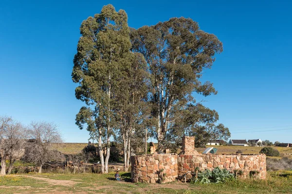 Nieuwoudtsville Sudáfrica Agosto 2018 Zona Camping Matjiesfontein Granja Provincia Del — Foto de Stock