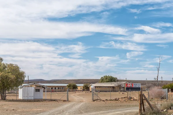 Middelpos Jižní Afrika Srpna 2018 Hostel Základní Školy Middelpos Severním — Stock fotografie
