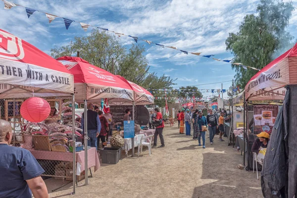 Williston South Africa August 2018 Stalls Yearly Winter Festival Williston — Stock Photo, Image