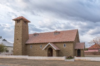 Carnavon, Güney Afrika, 1 Eylül 2018: Kuzey Cape Eyaleti Carnavon'daki St Albans Anglikan Kilisesi