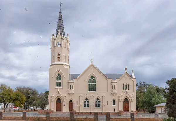 Vosburg África Sul Setembro 2018 Histórica Igreja Reformada Holandesa Vosburgo — Fotografia de Stock
