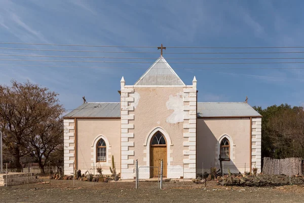 Strydenburg Νότια Αφρική Σεπτεμβρίου 2018 Street Σκηνής Την Αναμορφωμένη Εκκλησία — Φωτογραφία Αρχείου