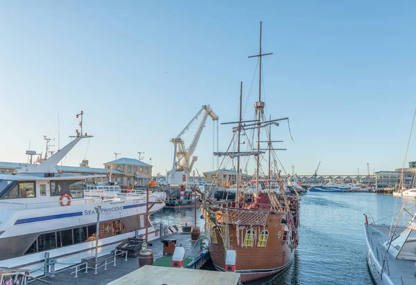 Kapstaden Sydafrika Augusti 2018 Sea Princess Robben Island Färja Och — Stockfoto