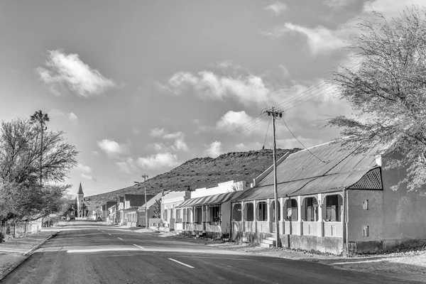 Victoria West South Africa August 2018 Monochrome Street Scene Historic — Stock Photo, Image