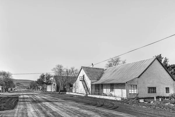 Sutherland Afrique Sud Août 2018 Une Scène Rue Avec Vieilles — Photo