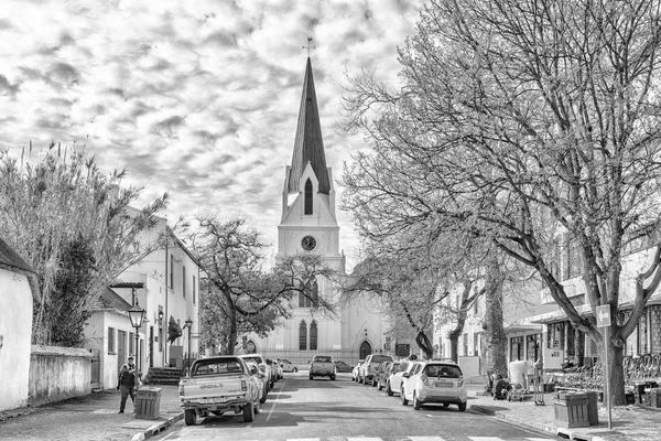 Ηράκλειο Πόλη Νότια Αφρική Αυγούστου 2018 Church Street Ιστορικό Ολλανδικής — Φωτογραφία Αρχείου