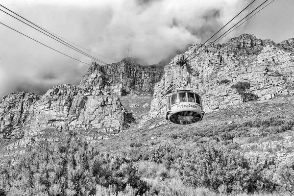 Cape Town South Africa August 2018 Viiew Cableway Seen Lower — Stock Photo, Image