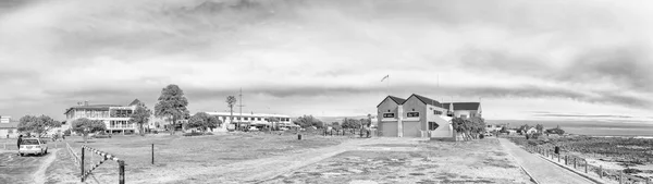 Melkbosstrand Südafrika August 2018 Eine Strandszene Mit Restaurants Geschäften Und — Stockfoto