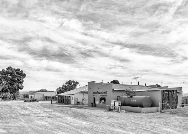 Middelpos Zuid Afrika Augustus 2018 Een Straat Scène Met Een — Stockfoto