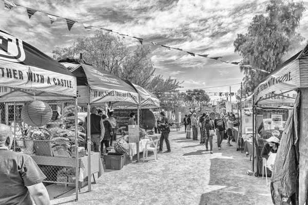 Williston South Africa August 2018 Stalls Yearly Winter Festival Williston — Stock Photo, Image